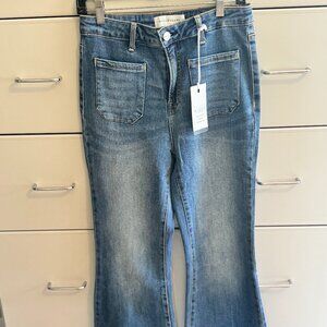 Risen Los Angeles Casey Risen Jean - Wide Legged Front Patch Pocket